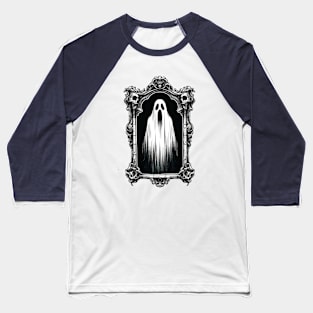 horror ghost in mirror Baseball T-Shirt